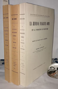 La Jeunesse d'Auguste Comte et la formation du positivisme [ 3 volumes ]