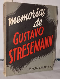 Mémorias de Gustavo Stresemann