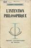 L'Intention Philosophique. Vialatoux Joseph