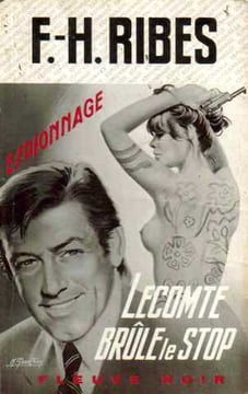 Lecomte brûle le stop. Ribes F.H