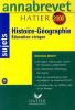 Annabrevet sujets 2000 - histoire géographie éducation civique. Brignon J