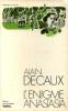 L'enigme Anastasia. Decaux Alain