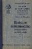 Histoire contemporaine jusqu'au milieu du XIXe siècle 1ère. Lévy Scheider  Roubaud