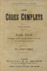 Les codes complets tome 1 : code civil. 