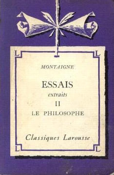 Montaigne. Le philosophe (Essais extrait tome 2). Pangaud Raphael Montaigne