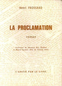 La proclamation