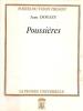 Poussières. Douezy Jean