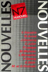 Nouvelles nouvelles n°7 été 1987