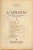 L'union revue mensuelle du clergé paroissial 76e année n°652 mai juin. Collectif