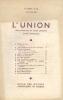 L'union revue mensuelle du clergé paroissial 76e année n°643 mai juin. Collectif