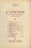 L'union revue mensuelle du clergé paroissial 75e année n°647 décembre. Collectif