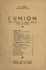 L'union revue mensuelle du clergé paroissial 72me année juin juillet. Collectif