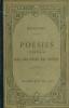 Poesies et extraits des oeuvres en prose  précédés d'une notice biographique et littéraire par Brunetière F. Boileau