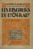 Les discours du Dr Ogrady. Maurois André