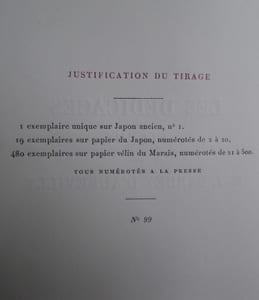 Les dédicaces à la main de M. J. Barbey d'Aurevilly. Notice par Jean de Bonnefon.