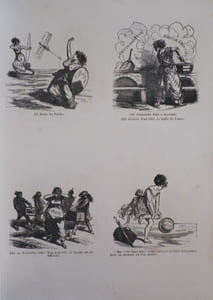 La Mascarade Parisienne - Album de 60 Caricatures de CHAM.