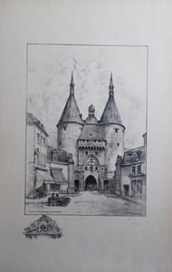 Nancy - Porte de la Craffe (Meurthe-et-Moselle). 