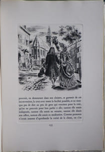 Le Roman Bourgeois - Ouvrage comique illustré de pointes sèches par Jacques Boullaire.