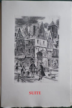 Le Roman Bourgeois - Ouvrage comique illustré de pointes sèches par Jacques Boullaire.. [BOULLAIRE (Jacques)] - FURETIERE (Antoine).