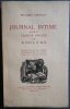 Journal intime précédé du Cahier rouge et de Adolphe. . CONSTANT (Benjamin).