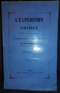 L'Expédition de Crimée jusqu'à la prise de Sébastopol - Chroniques de la Guerre d'Orient.