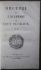 Recueil de l'Académie des Jeux Floraux 1824.. COLLECTIF.