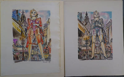 Tropique du Cancer. Lithographies en couleurs de Timar.