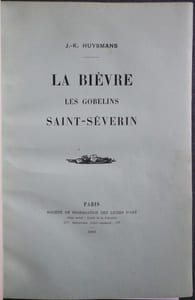 La Bièvre, les Gobelins, Saint-Séverin.