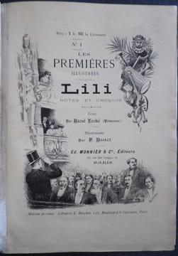 Les Premières Illustrées - Saison théâtrale 1881-1882.. --Exemplaire unique-- Les Premières Illustrées - Saison théâtrale 1881-1882.