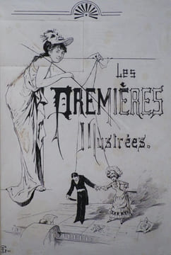 Les Premières Illustrées - Saison théâtrale 1881-1882.. --Exemplaire unique-- Les Premières Illustrées - Saison théâtrale 1881-1882.