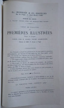 Les Premières Illustrées - Saison théâtrale 1881-1882.. --Exemplaire unique-- Les Premières Illustrées - Saison théâtrale 1881-1882.