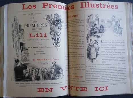 Les Premières Illustrées - Saison théâtrale 1881-1882.. --Exemplaire unique-- Les Premières Illustrées - Saison théâtrale 1881-1882.