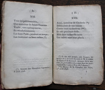 Complainte sur la mort de haut et puissant seigneur le droit daînesse, déconfit au Luxembourg, Faubourg-S.-Germain, et enterré dans toute la France, en lan de grace 1826 ; accompagnée de notes et commentaires, et précédée dune préface ; par Cadet Roussel, et une Société de Publicistes, Jurisconsultes, et Gens de lettres.