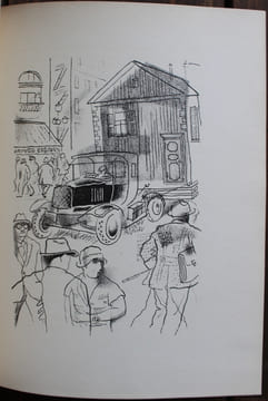 Crime à San-Francisco. Récit orné de huit lithographies originales de Georges Annenkoff.. [ANNENKOFF (Georges)] - DURTAIN (Luc).