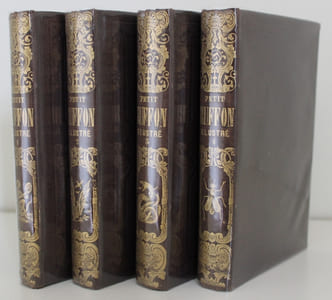 Le Petit Buffon illustré. Histoire naturelle des Quadrupèdes, Oiseaux, Reptiles, Poissons et Insectes extraites des grands ouvrages de Buffon, Lacepède et Cuvier par le Bibliophile Jacob.