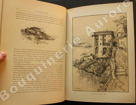 La Vieille France, texte, dessins et lithographies par A. Robida - La Provence. . ROBIDA (Albert).