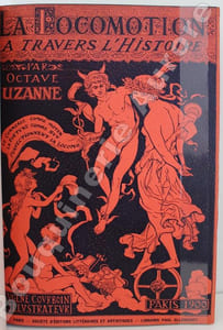 Sports et transports en France et à létranger. La Locomotion à travers lhistoire et les murs. Illustrations dans le texte et hors texte de Eugène Courboin. Nombreuses reproductions destampes anciennes.