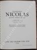 Liste des Grands Vins fins NICOLAS 1934.. [Alfred LATOUR] - Etablissements NICOLAS.