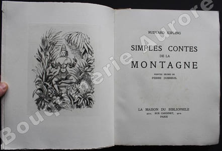 Simples contes de la Montagne. Pointes sèches de Pierre Dubreuil.
