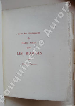 Les Blouses - La Famine à Buzançais (1847). Illustrations de Mario Simon.. [SIMON (Mario)] - VALLES (Jules).