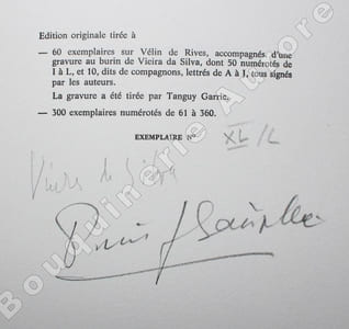 Gerbe dAmour et de Mort liée. Poèmes.