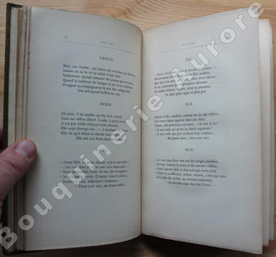 Premières Poésies 1856-1858. Fantaisies nocturnes - Hermosa - Les Préludes - Chant du calvaire.. VILLIERS DE LISLE ADAM (Comte Auguste de).