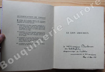 Le Lion Amoureux.