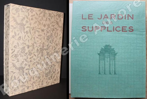 Le Jardin des Supplices.Illustré d'eaux-fortes originales de Raphaël Freida.. [FREIDA (Raphaël)] - MIRBEAU (Octave).