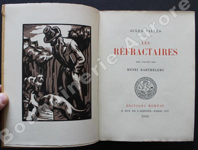 Les réfractaires. Bois gravés de Henri Barthélemy.