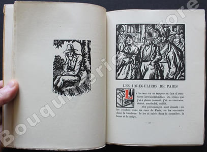 Les réfractaires. Bois gravés de Henri Barthélemy.