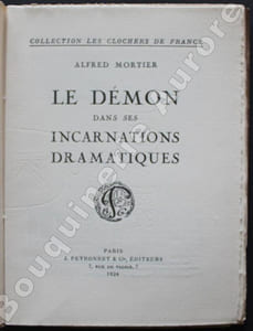 Le Démon dans ses incarnations dramatiques.