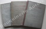 L'Estuaire de la Seine. Mémoires, notes et documents pour servir à l'étude de "L'Estuaire de la Seine". Texte + Atlas.. LENNIER (Gustave).