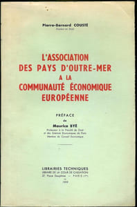 L'association des pays d'outre-mer à la communauté économique européenne.