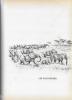 Migration saisonnière d'Eléphants d'Afrique.Dessin original à l'encre de chine et au lavis sur papier type Canson, cachet "J. Oberthur" en bas à ...